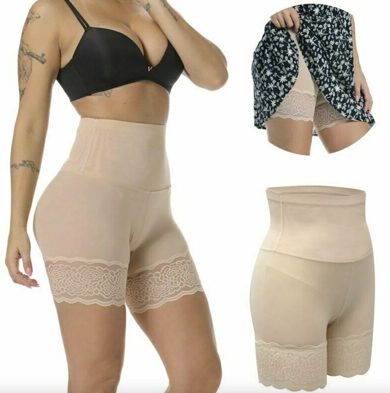 Slip Shorts for Under Dresses Knickers Underwear Anti-chafing