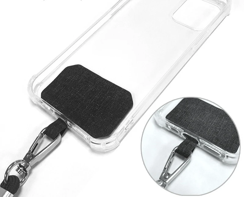 Phone Beaded Charms With Universal Lanyard Patch Cell Phone Neck Strap With Nylon Pad for  12 Pro Personalis Phone Strap