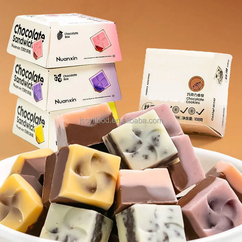 Manufacturer Wholesale Haccp Halal Matcha Milk Chocolate Gummy Candy