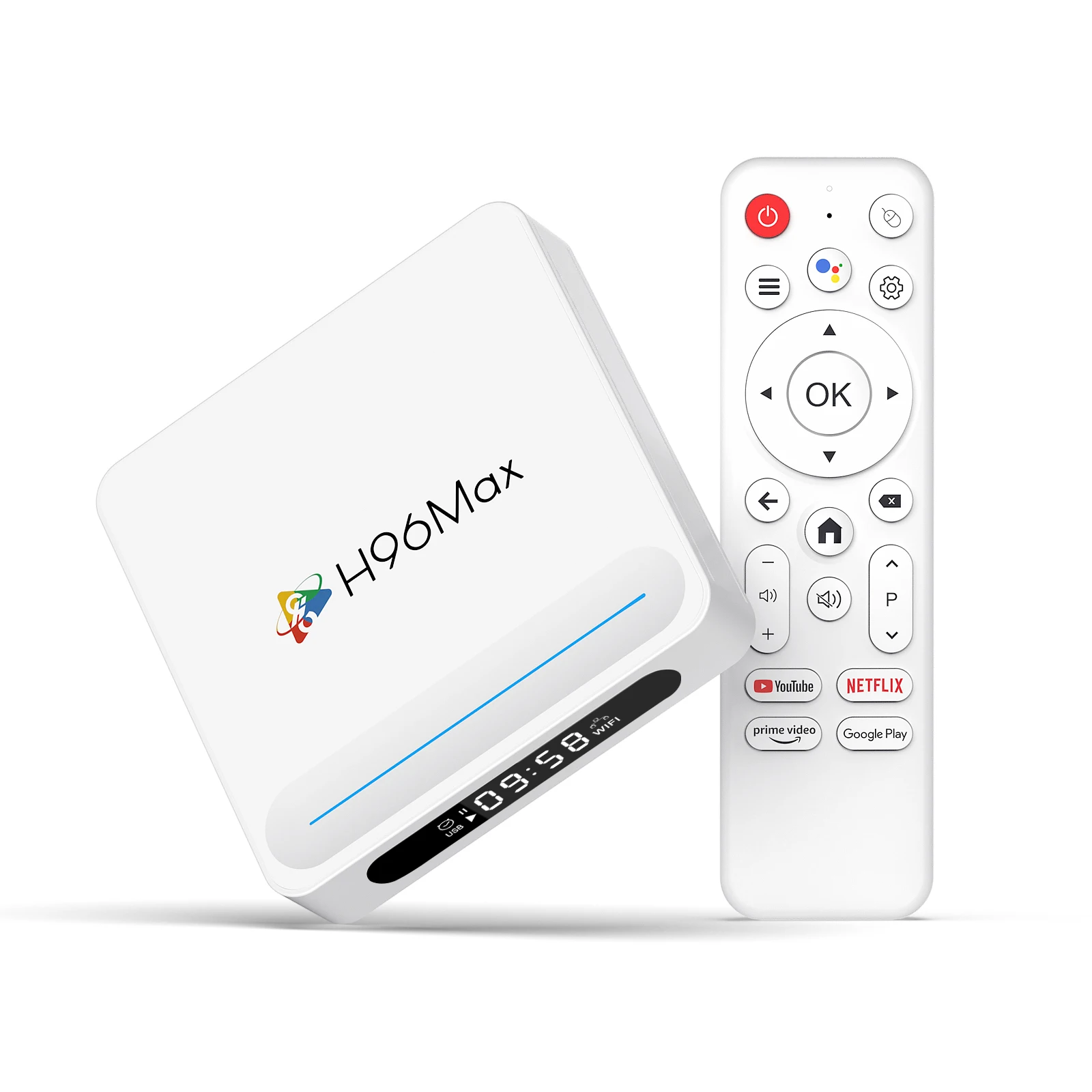 Unlock Tv Box with Wifi6 Support 100m Ethernet H96 Max H618 Plus Android 14 Smart Set Top Box