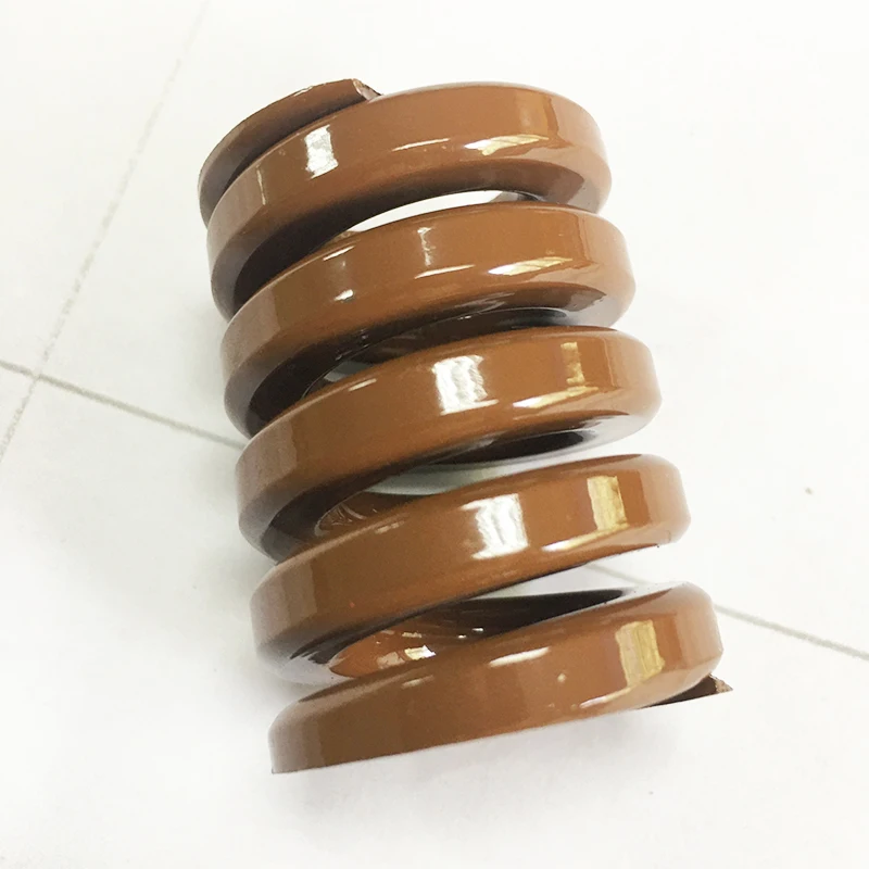 Customized Custom Rectangular Die Spring Linear Spring Plastic Coil Compression Precise Precision Die Spring
