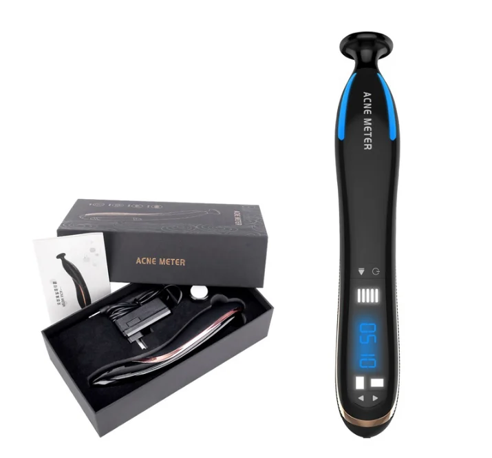 Portable Rechargeable Acne Meter Pore Shrinking Acne Treatment Skin Rejuvenation Beauty Equipment