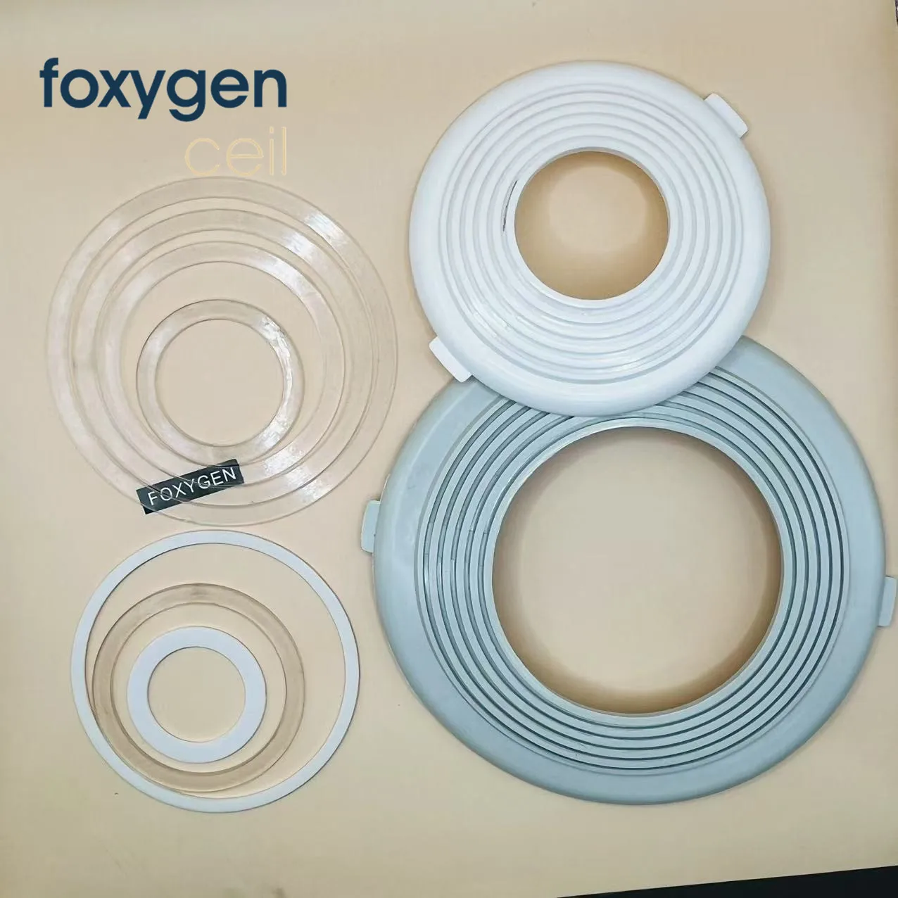 Foxygen Stretch Ceiling Film System Lamp Ring Lamp Holder Used for Downlights Pot Light details