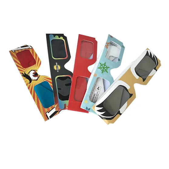 Cheaper Paper 3D Glasses - Enjoy 3D Virtual Video Views