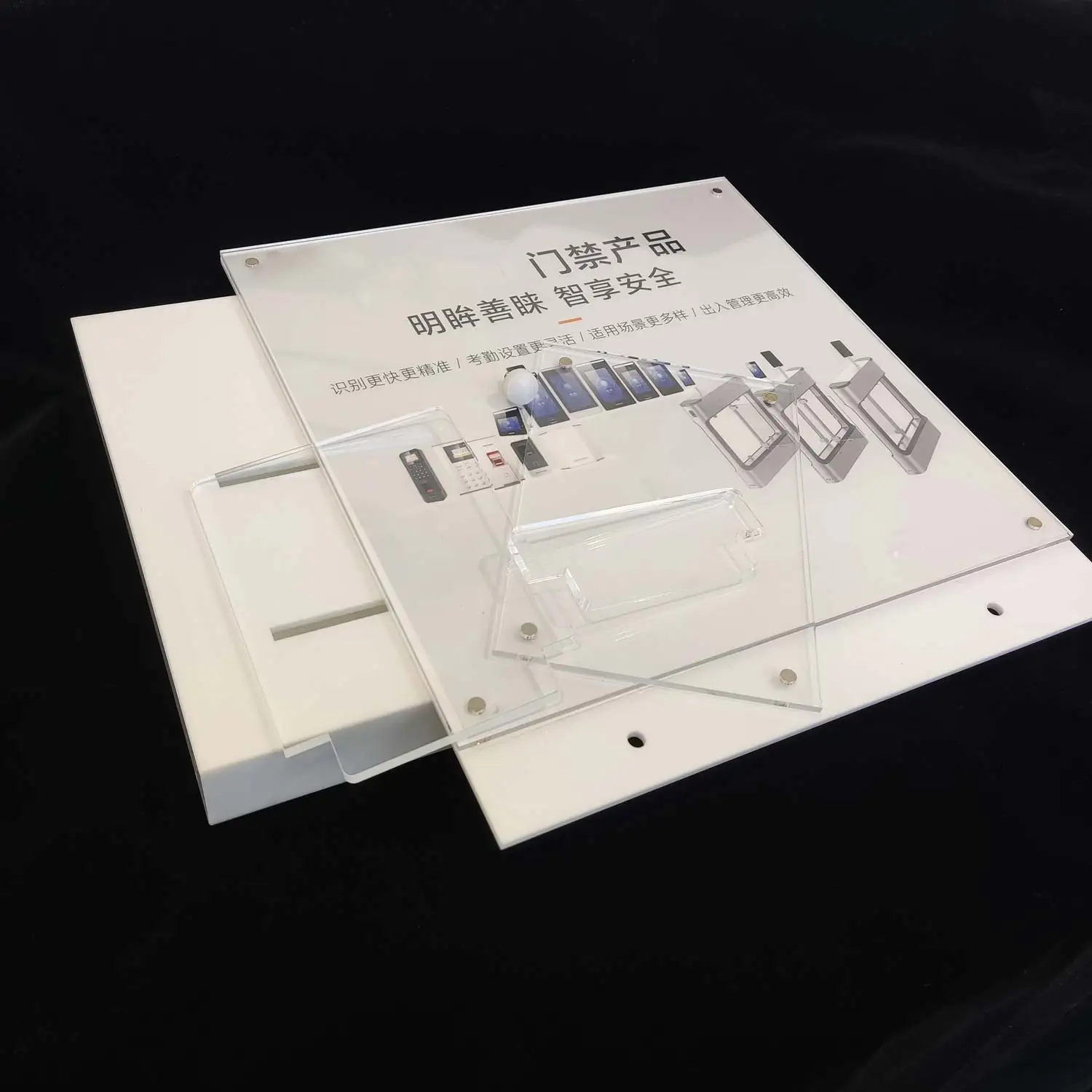 Custom Acrylic Display Rack Detachable Display Stand Cosmetic Mobile ...