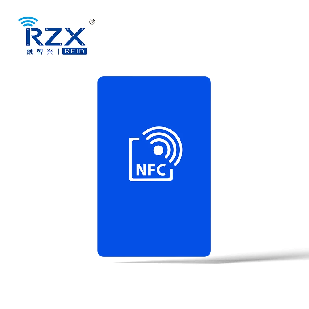 Custom Printing Plastic PVC Contactless NFC Card NTAG 215  RFID Card Digital Business Card