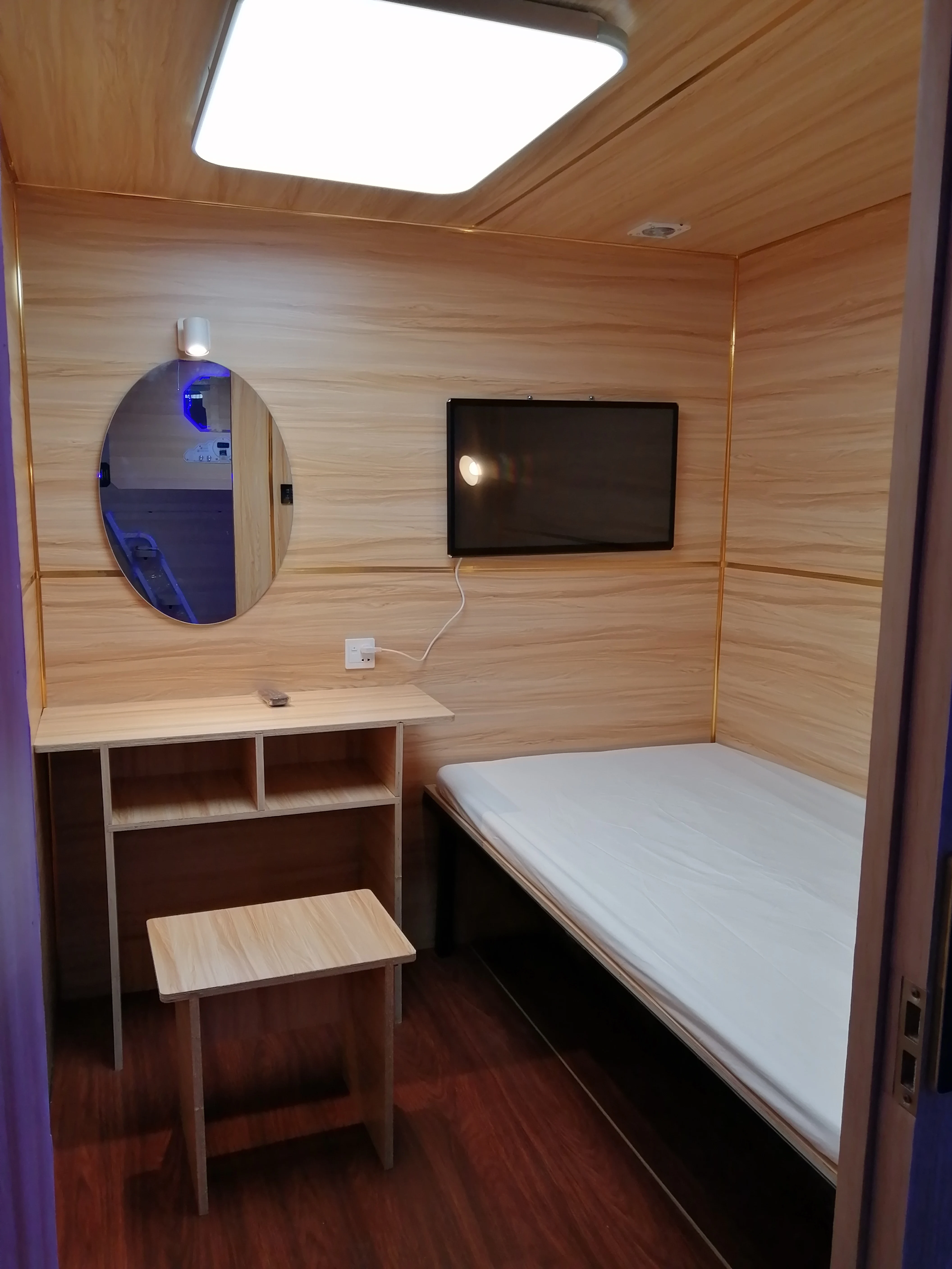 WIMI Wooden Hostel Min Capsule Hotel Capsule гостиничные спальные комплекты Двухъярусные Кровати Спальный ящик