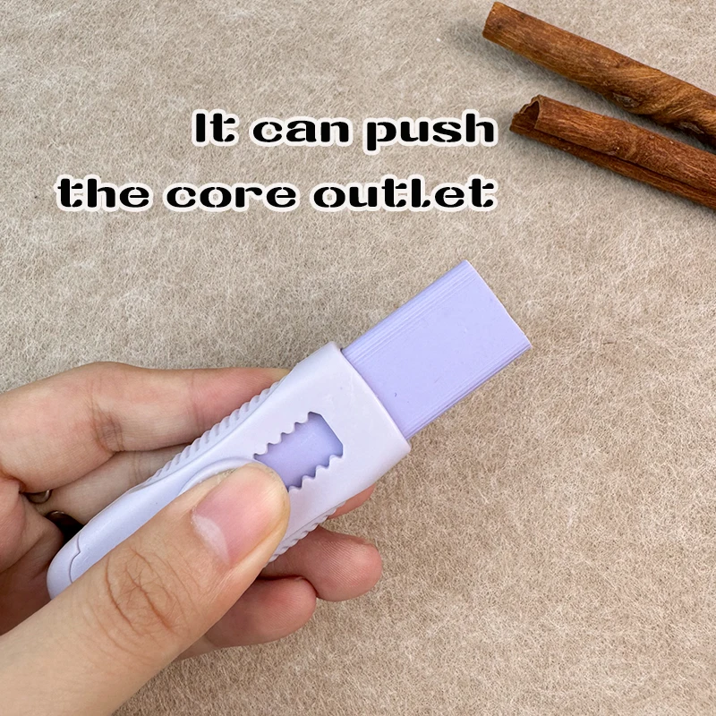 KOMI фиолетовые выдвижные ластики оптовая продажа детский набор ластика для карандашей школьные принадлежности красивый милый логотип silgi на заказ