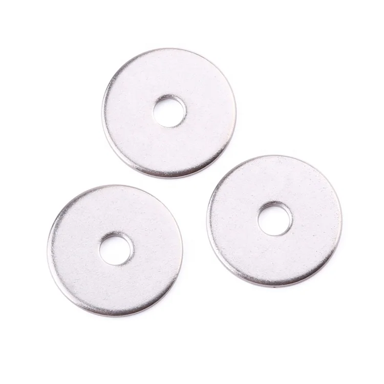 Hot item DIN9021 round metal washers plain penny ring stainless steel flat washer fastener