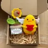Angel rubber duck gift box