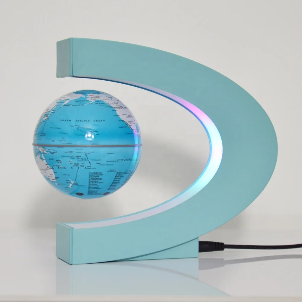 Macarone blue world C-образный вращающийся плавающий шар для подарка мальчику