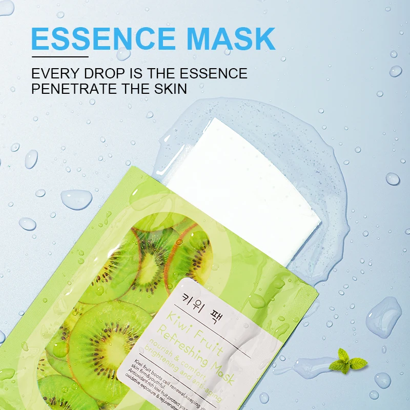 KORMESIC Cucumber Moisturizing Facial  Sheet  Face Skin Care for Women OEM ODM Private Label Cosmetic