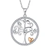 Rose Gold Silver Plated