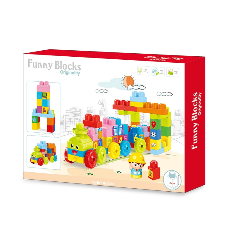 Diy Creative Block Bulk Educational Kids Baby Boys Girls Education ...