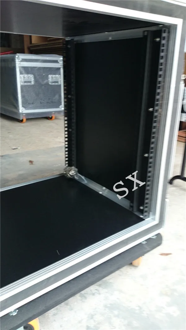 12Uサウンドシステムボックスラックケースショックマウントフライト