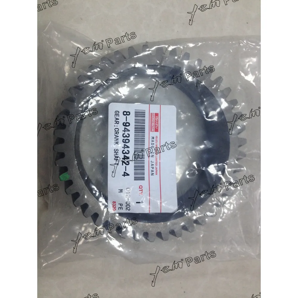 6HK1 Crankshaft Gear 8-94394342-4 for Isuzu Engine Spare Part
