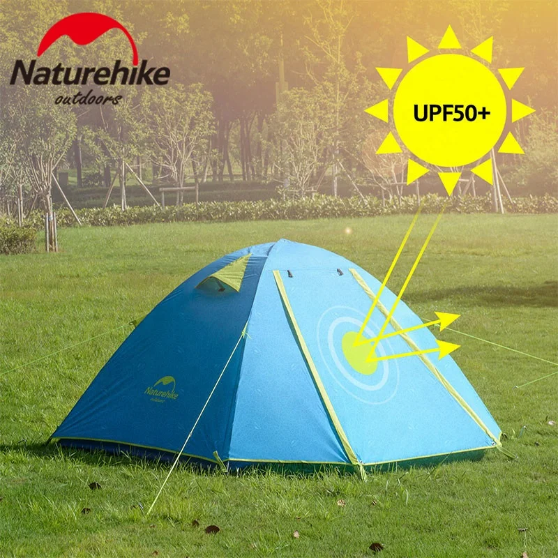 Naturehike Tente pop-up automatique pour 3-4 personnes, double couverture, grande tente familiale avec sac de transport (vert forêt, 4P Naturehike Tente pop-up automatique pour 3-4 personnes, double couverture, grande tente familiale avec sac de transport (vert forêt, 4P