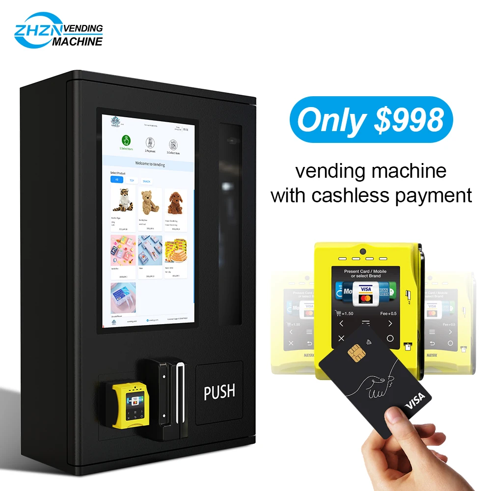 ZHZN Single Cigarettes Vending Machine Small Vending Machine Automatic Vending Machine with Age Verification