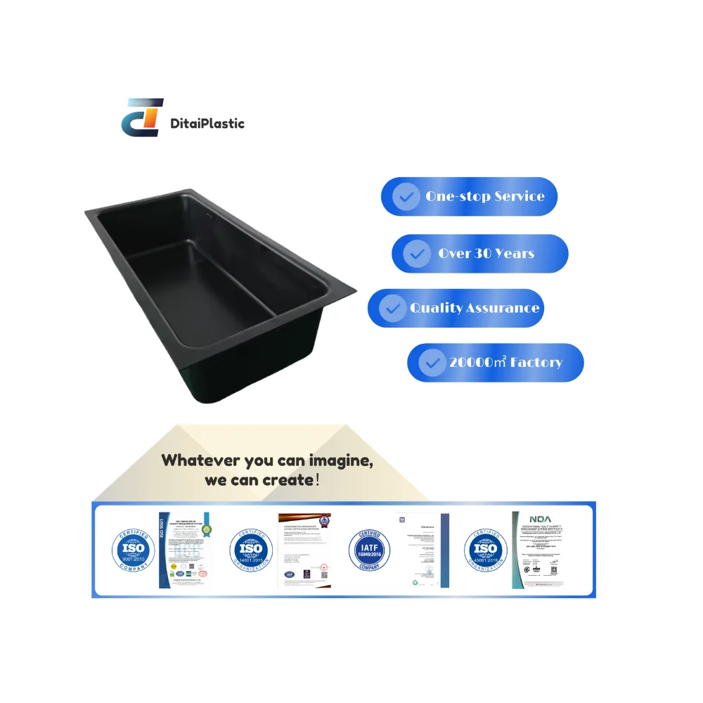 Large Custom Manufacturing Vacuum Forming Plastic Tank Plastic Container Plastic Product