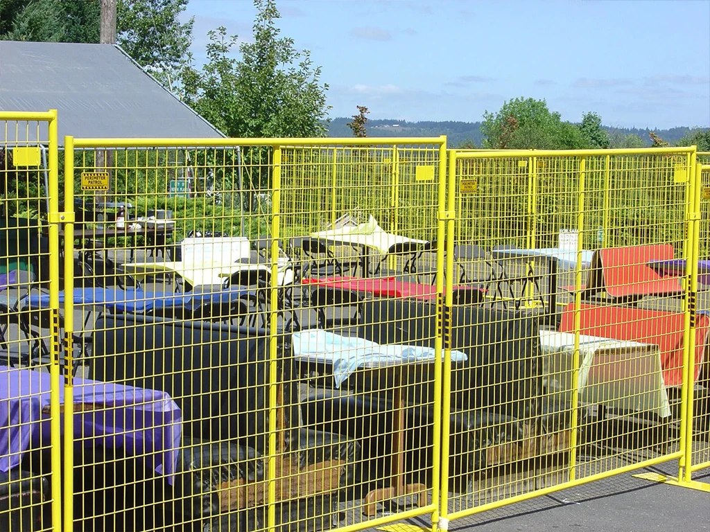 High Quality Temporary Construction Barrier Safety Heavy Duty Removable Iron Fence details