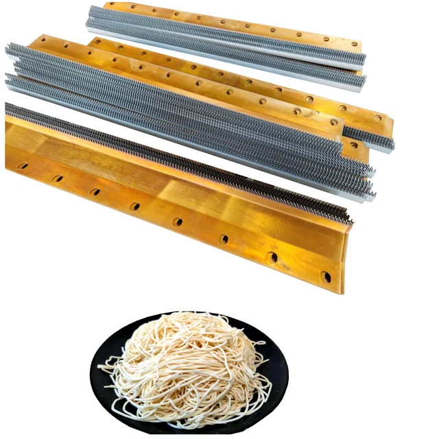 Factory Supply H62 Brass Efficient Smooth Fresh Ramen Comb for Japanese Ramen Noodles Making Machine Automatic
