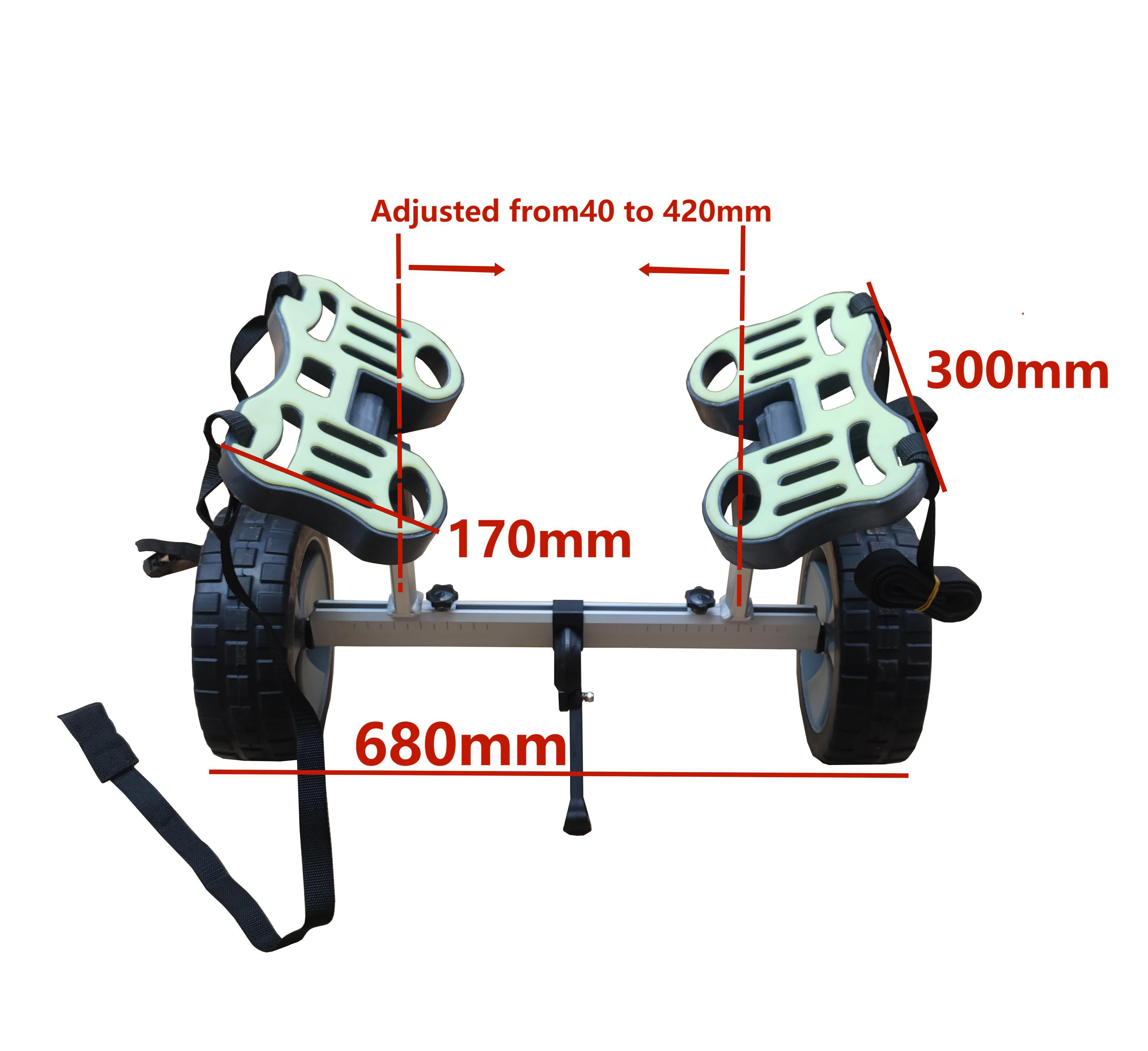 Canoe Dolly Plastic Carrier Deluxe Trolley Kayak Trolley High Quality