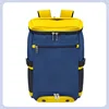 Bleu marine avec jaune