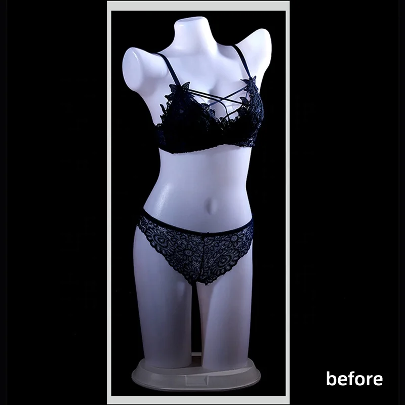 Fashion Design LED Underwear Mannequin Female Sexy Lingerie Mannequin