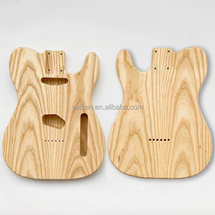Wholesale Electric Guitar Body Blank Barrel Unfinished Tl Ash Guitar