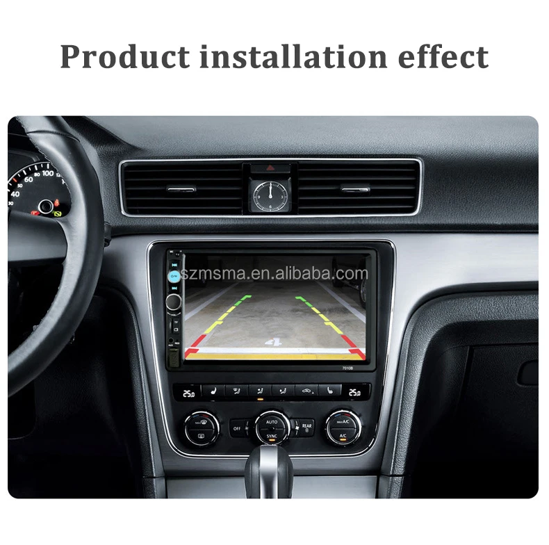 Buy 6.6 Double 2 Din HD Dash Stereo Car MP5 MP3 Player Bluetooth Touch FM Radio Camera 7652D at affordable prices - free shipping, real reviews with photos