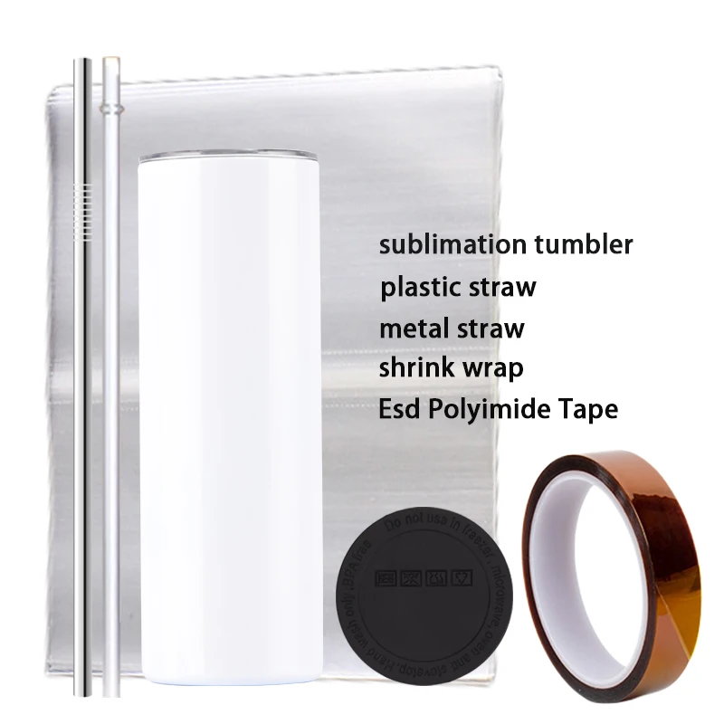 100 PCS-20 OZ SUBLIMATION BLANK TUMBLERS- PAY VIA PAYPAL ONLY