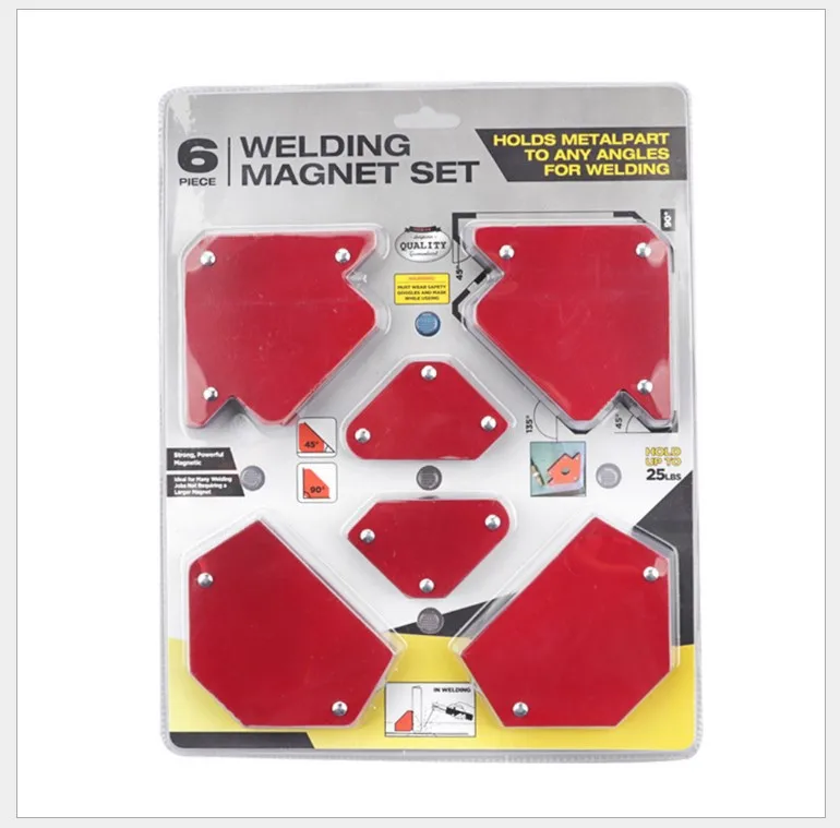 Комплект из 6 шт. Магнитный сварочный манипулятор с несколькими углами держатель