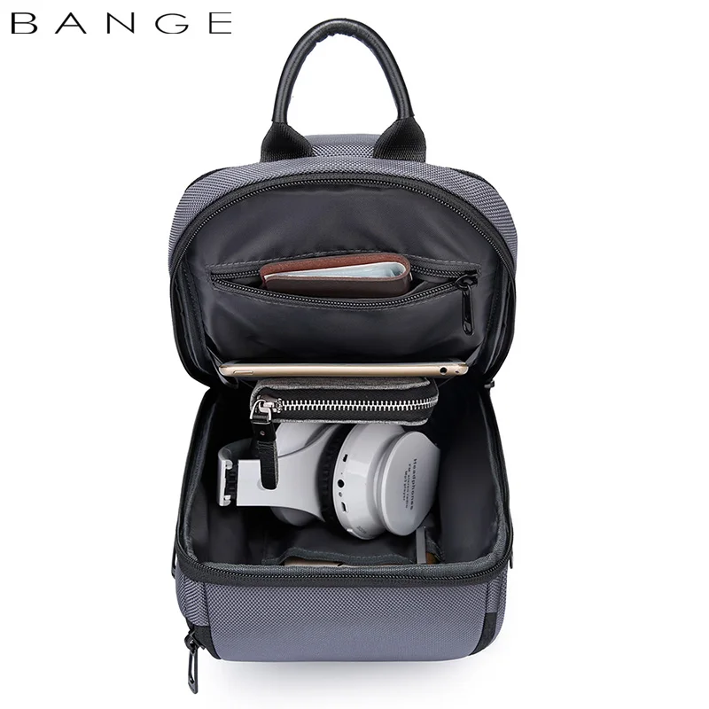 Factory New Design Hot Sell Bulk Travel Shoulder Korean Crossbody Custom Men Sling Bag