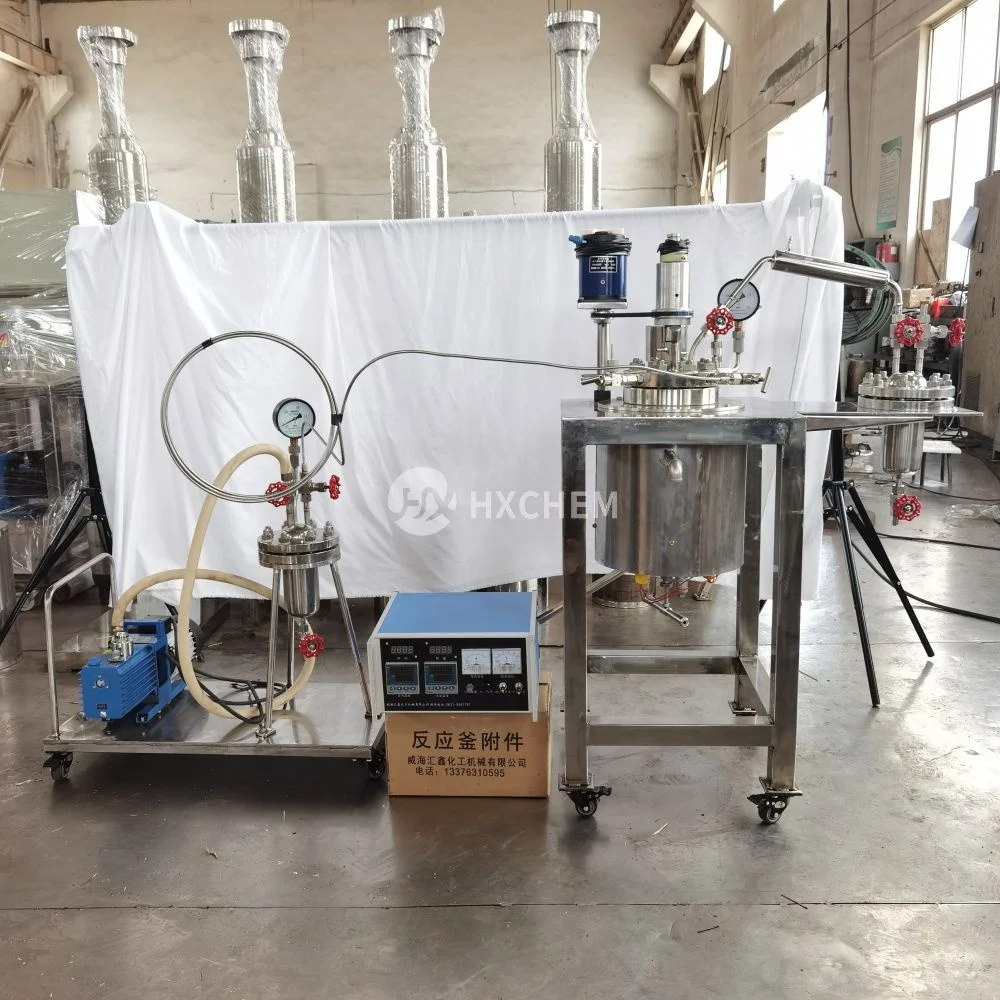 500ml high temperature laboratory resin reactor system