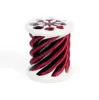 5CM redondo-negro y rojo