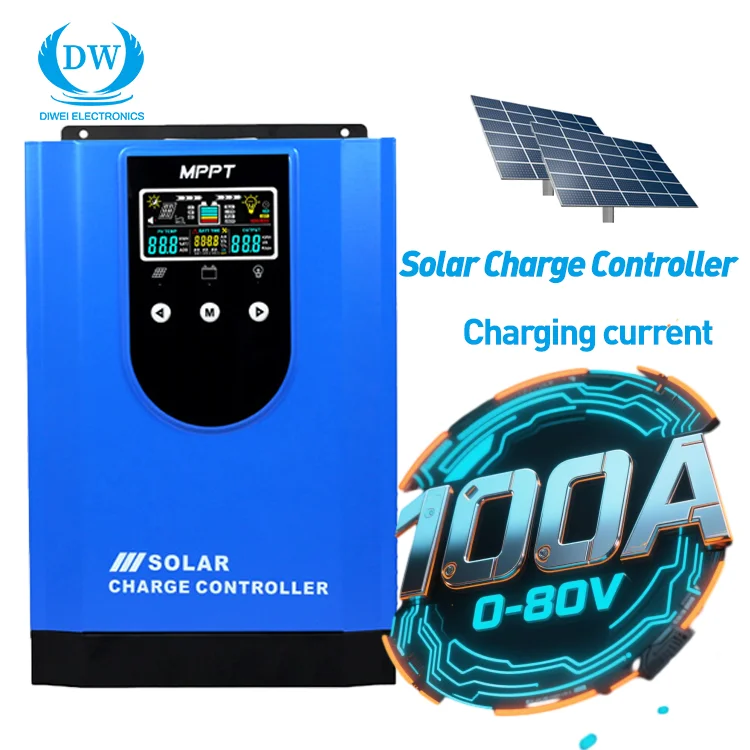 Controlador Solar MPPT 12V 24V 48v Adaptador Automático 30A 40A 50A 60A 80A 100A Mppt Controlador de Carga Híbrido Solar y Eólico