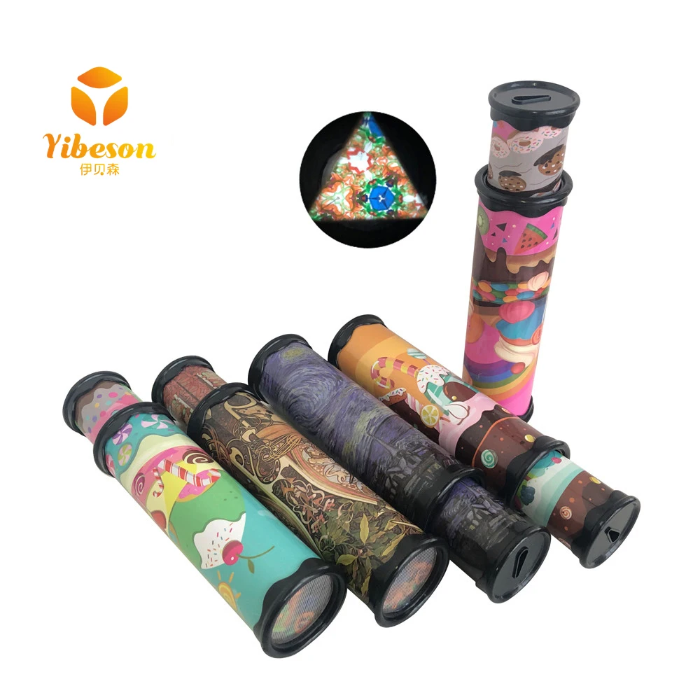 Индивидуальный Детский пазл с аутизмом, детский калейдоскоп, вращающийся волшебный красочный мир, игрушка