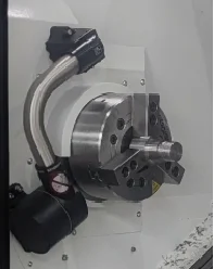 product non standard wf et205y medium duty 4 axis cnc turning center fanuc control system slant bed weifu processing 12 tool stations-9