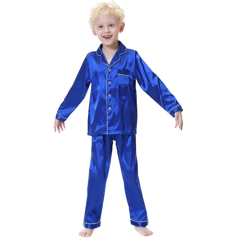 satin children's luxury pyjamas