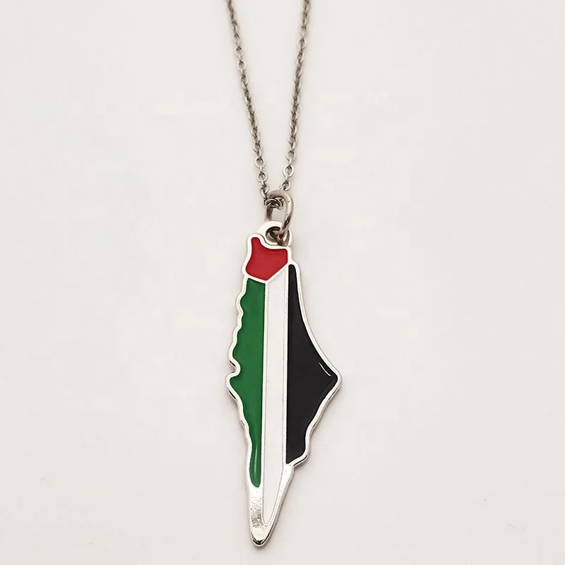 Existed Mold Palestine Map Shape Palestine Necklace Palestine Pendant