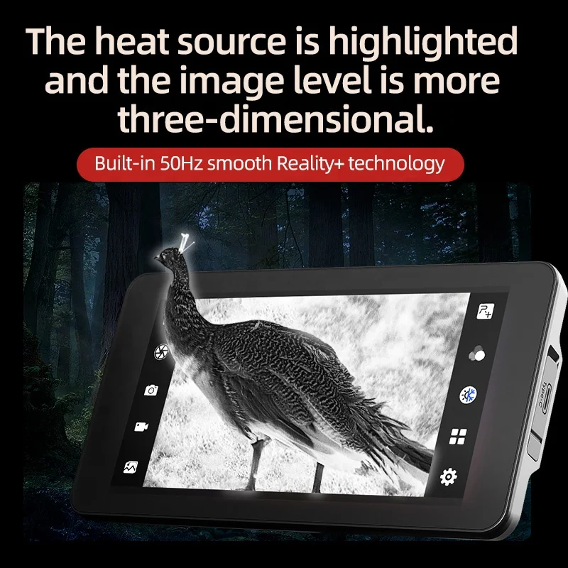 Mobile Phones Type-C 50Hz Infrared Thermal Imager Thermographic Camera Imager for Outdoor Bird Watching