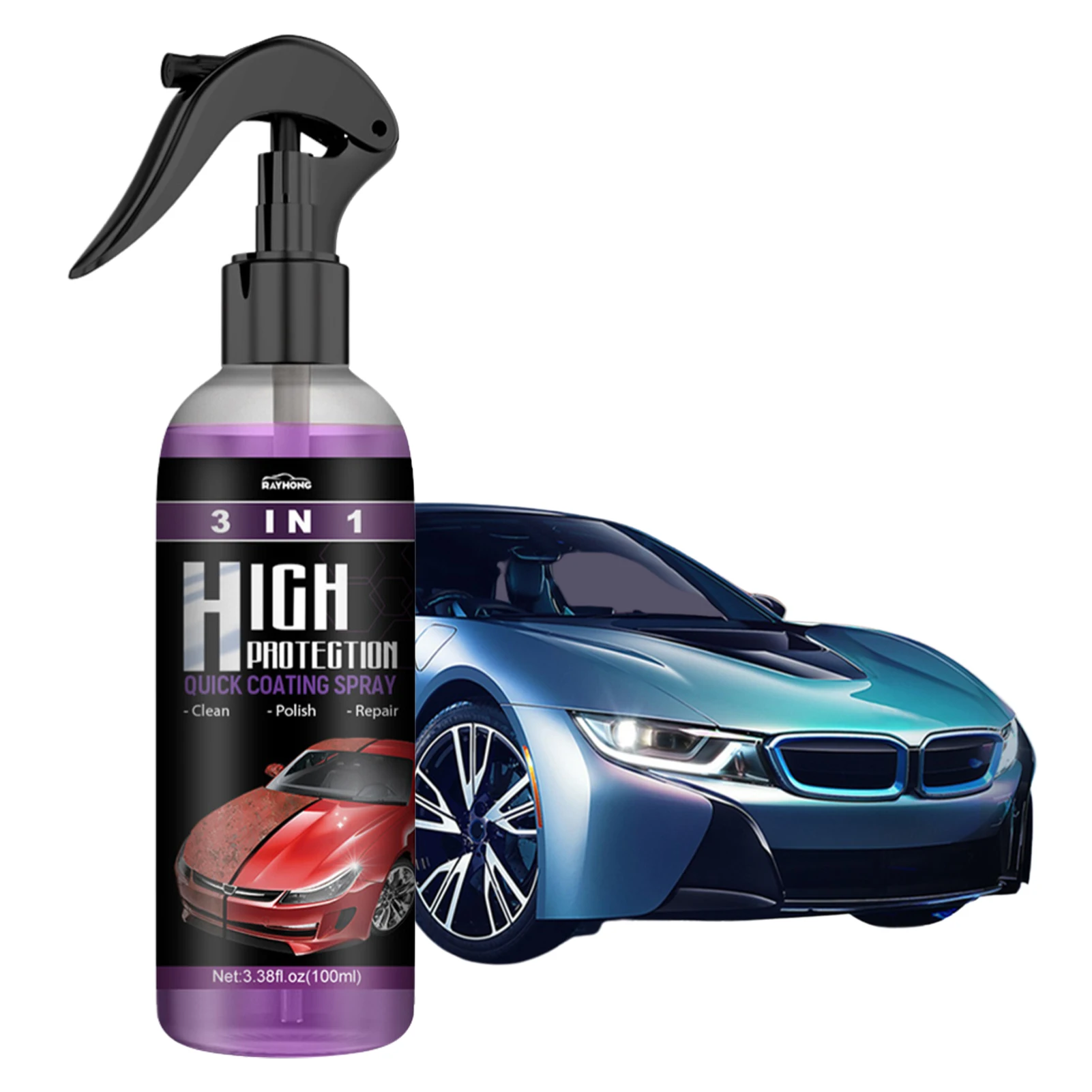 3 In 1 Quick Coating Spray High Protection Car Shield Coating Car Paint