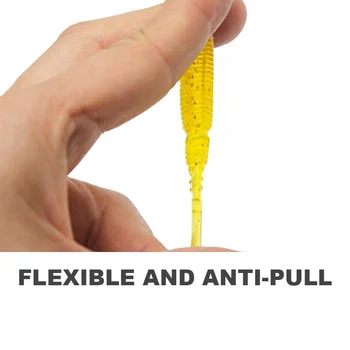 Fishing Lure T Tail 1kg 8cm Silicon Swim Baits Isca Artificial Worm Soft Bait Fish Wobblers Bass Carp Soft Lure – Soft Lure – view 5