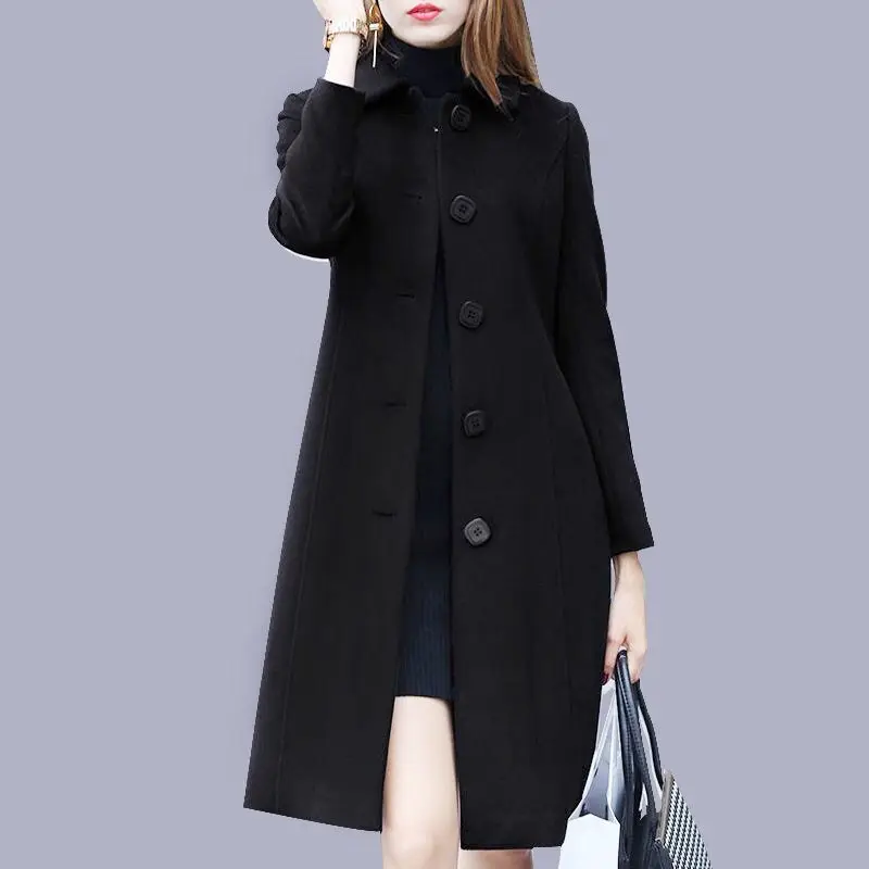 Wholesale New Winter Women's Fashion Warm Casual Coat Women Long Slim ...