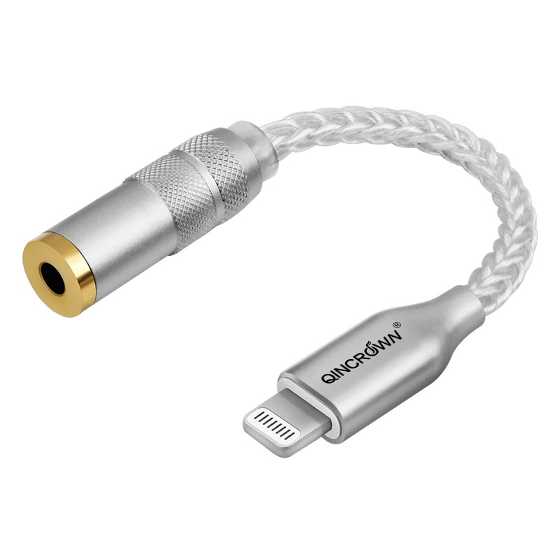Professional PVC Coated 3.5 MM Female to Male Adapter for Apple Earphone Jack for Mobile Phone Tablet Car Headset with Aux Cable