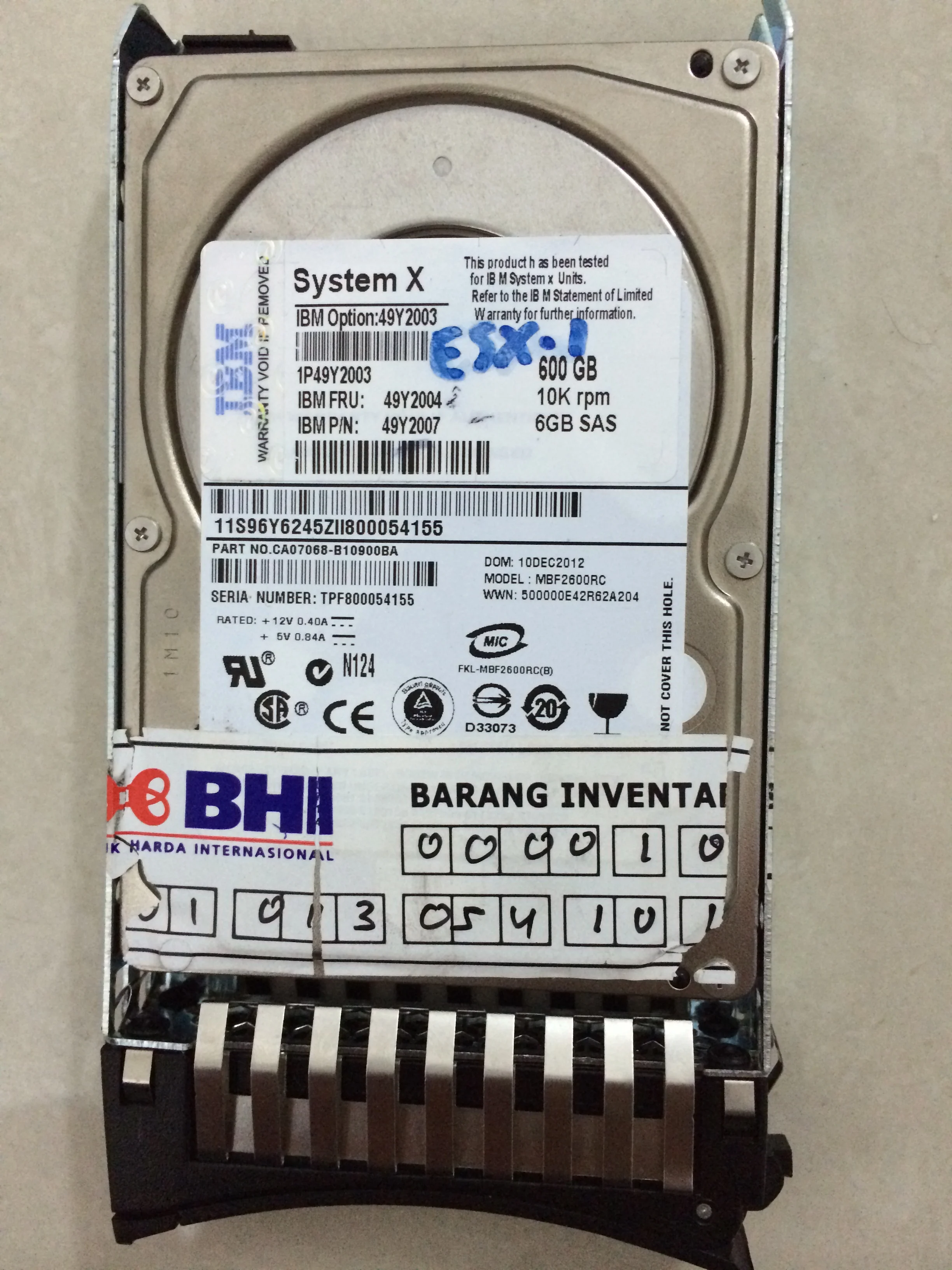 Lenovo 00YK042 8TB Hard Disk - High Performance & Reliability
