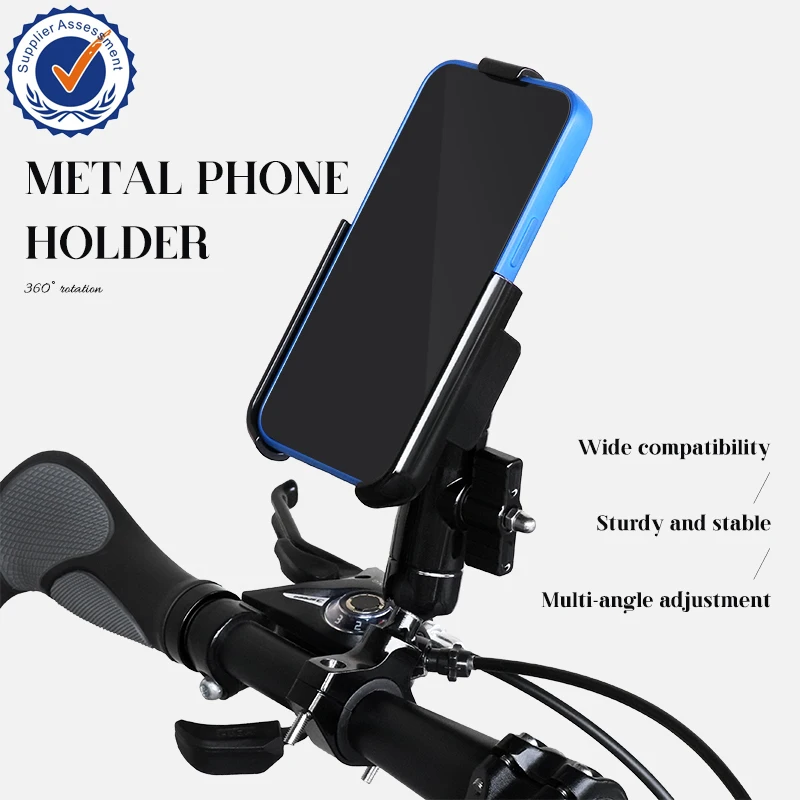 Superbsail GUB Mobile Phone Holder Metal Motorcycle Bike Aluminum Alloy Anti-slip GPS Clip Water Proof Phone Case Holder Bike supplier