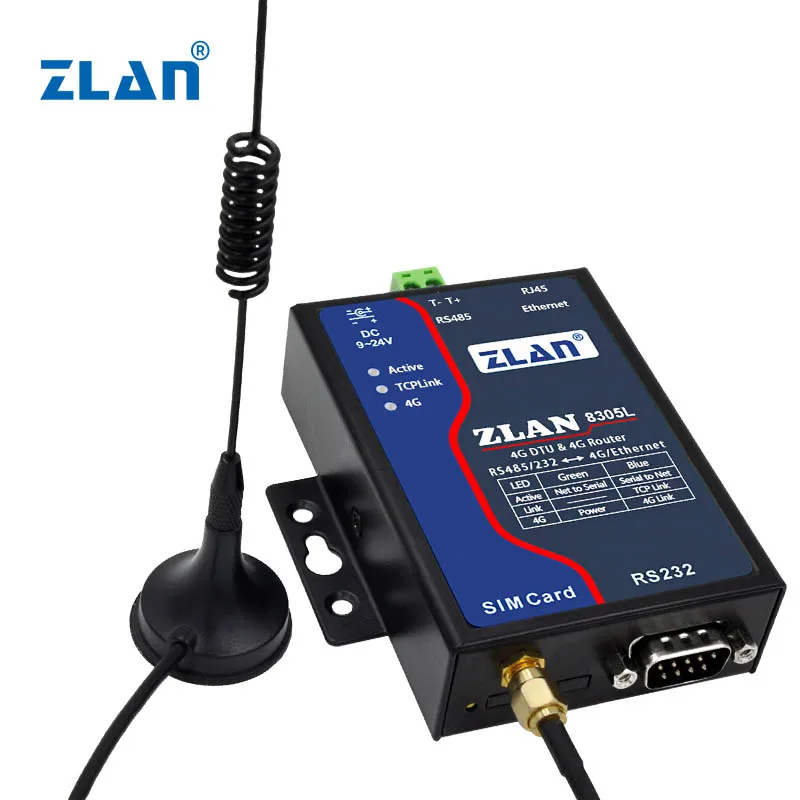 gateway 4g rs485 to ethernet and 4g LAN high speed IoT industrial converter