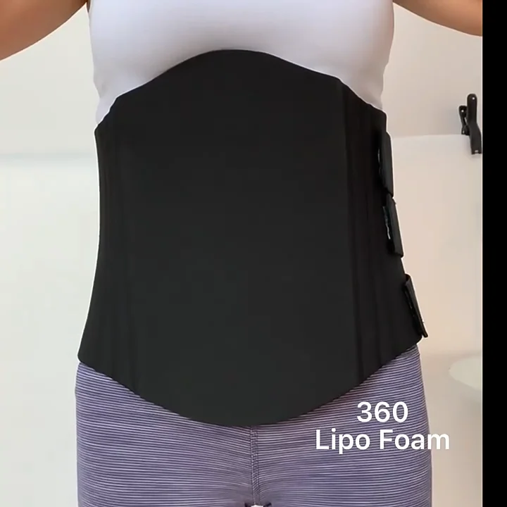 Ab Lipo Foam Board Eva Abdominal Table Post Liposuction Double