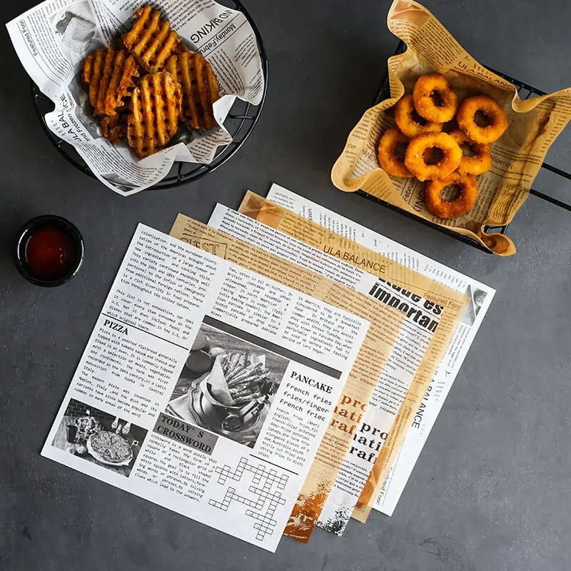 Cómo comprar papel cocinado personalizado